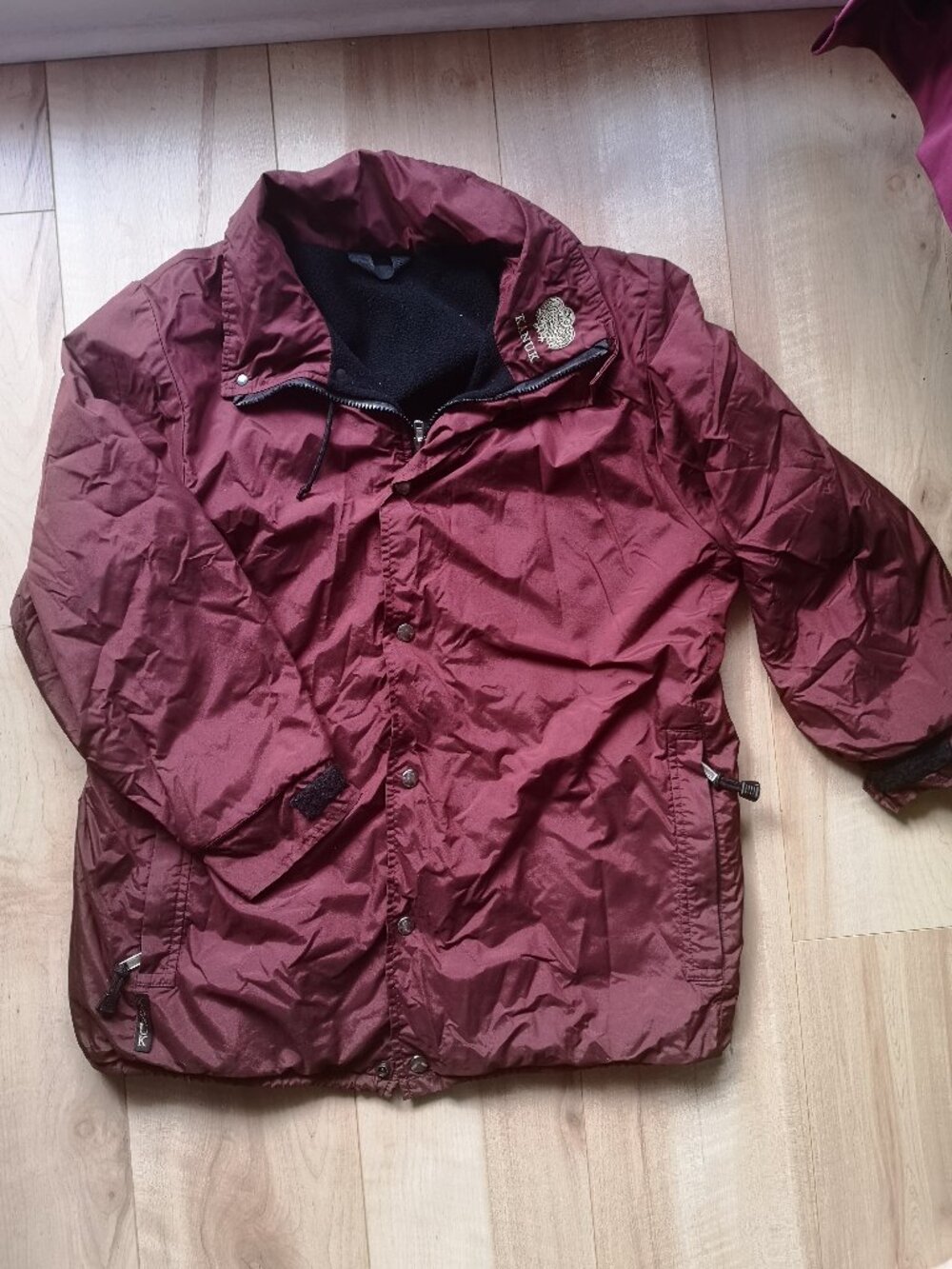 Vintage Kanuk Burgundy Mid-Season Jacket | Made in Canada | Fits S-M